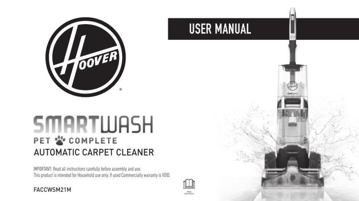 Take 124 off the hoover smartwash pet complete automatic carpet cleaner machine
