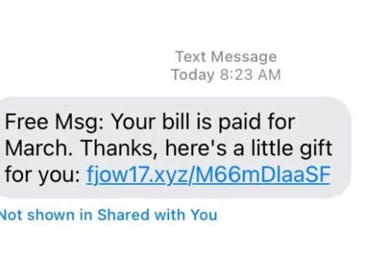 Verizon spam texts own number confirms statement
