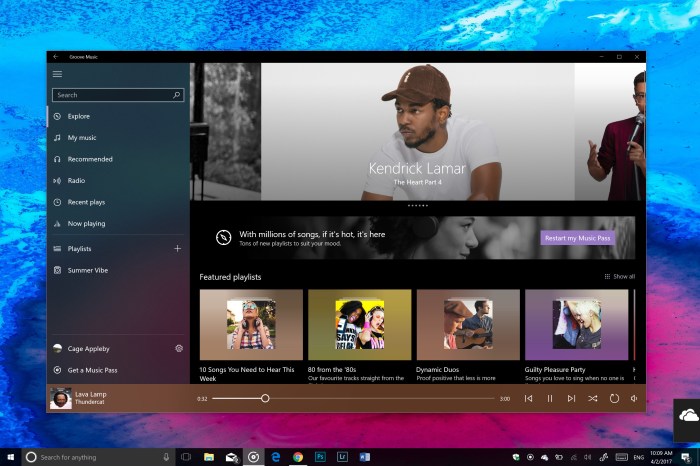 Neon project windows concept interactive tile envisioned mail interactivity high windowschimp looking good Microsoft windows 10 project neon start menu design