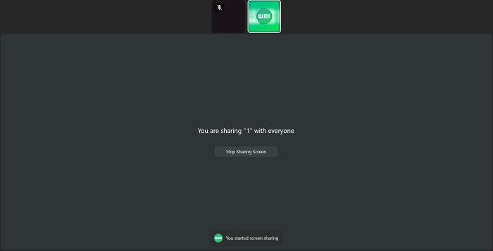 Whatsapp user names screen sharing beta test