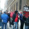 Verizon workers strike in new york city