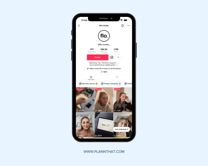 Tiktok location page categories travel recommendations