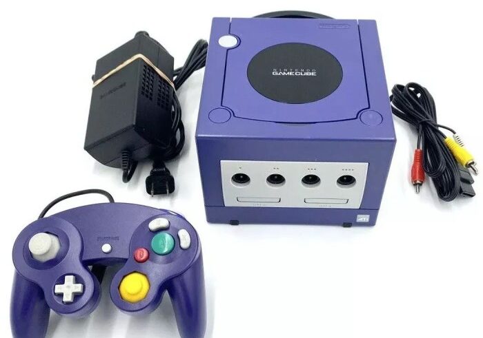 Lan party mario kart nintendo gamecube console