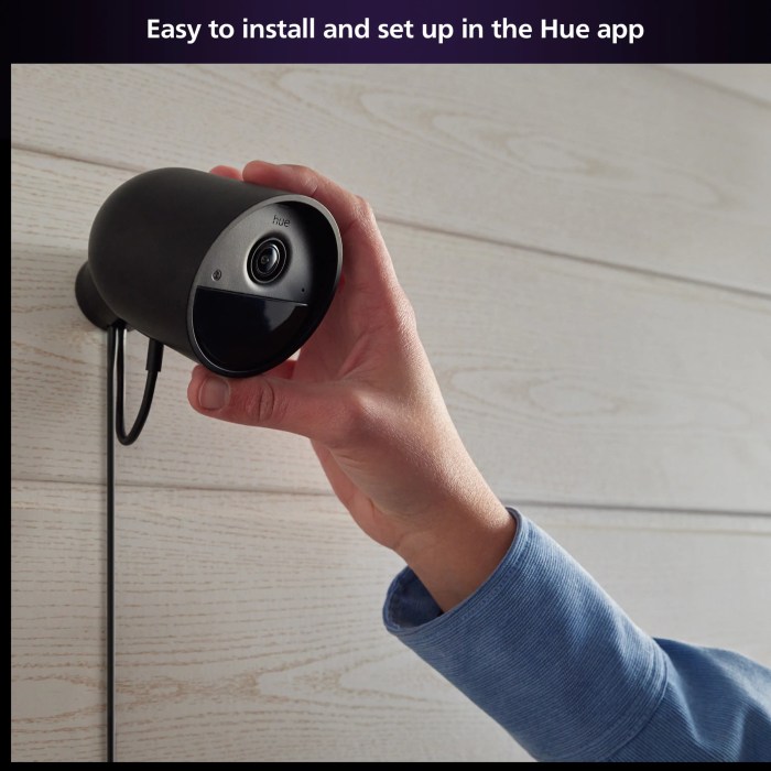 Philips hue smarthome security cameras first look images