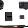 Canon eos m200 mirrorless camera eye detect af 4k