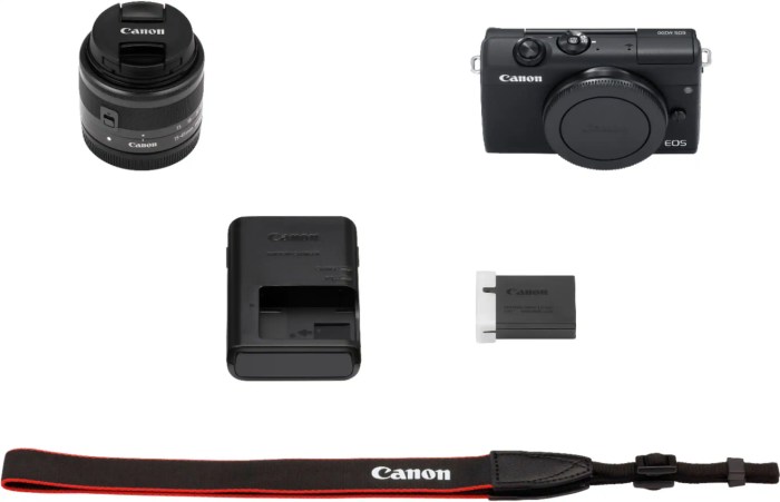 Canon eos m200 mirrorless camera eye detect af 4k
