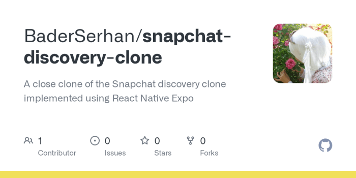 Snapchat events facebook clone experiment testing