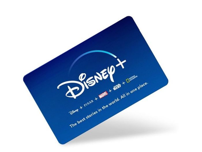 Can you use disney plus subscription card if you already have account