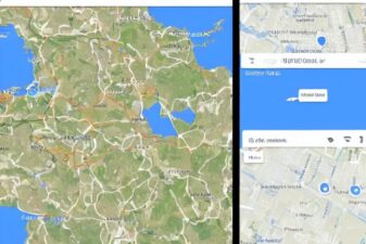Google maps screenshot searchhotels travel features
