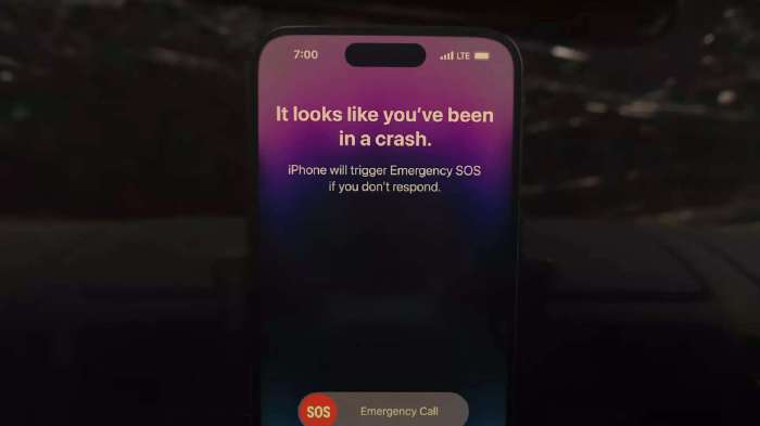 If youre in a car crash the iphone 14 and apple watch 8 will know