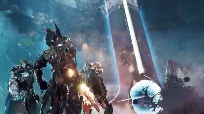 Godfall sony playstation 5 gearbox first game announced