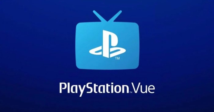 Sony playstation vue live tv streaming shutdown