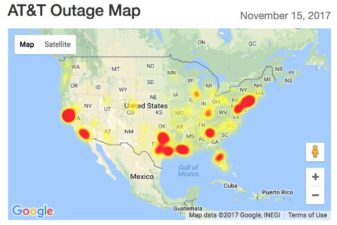 Comcast nationwide outage internet connectivity down