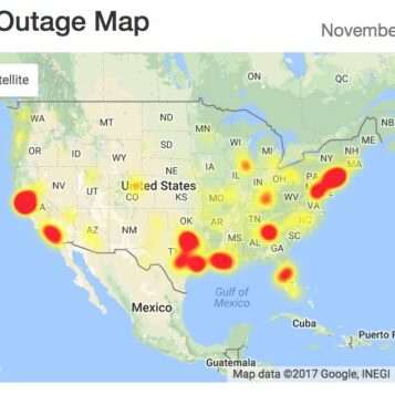 Comcast nationwide outage internet connectivity down
