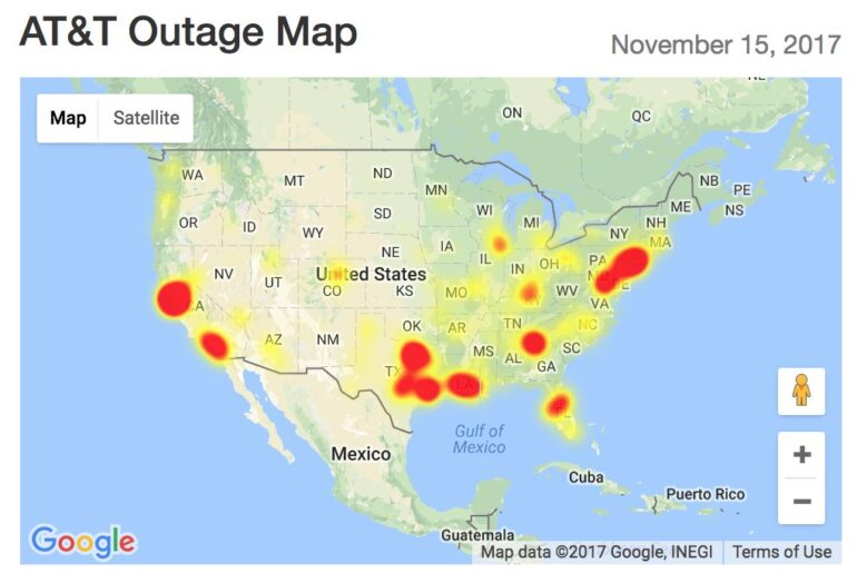 Comcast nationwide outage internet connectivity down