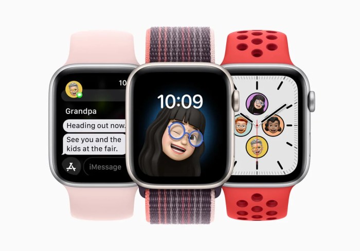Apple watch se vs samsung galaxy watch active 2