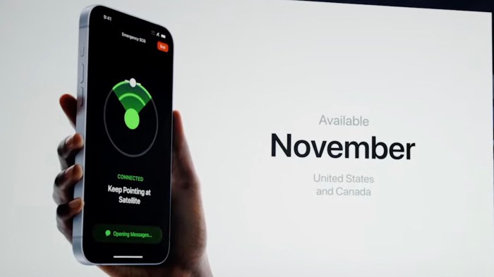 Apples iphone 14 emergency sos satellite feature is a game changer for safety