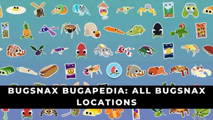 List all bugsnax species bugsnax ps5