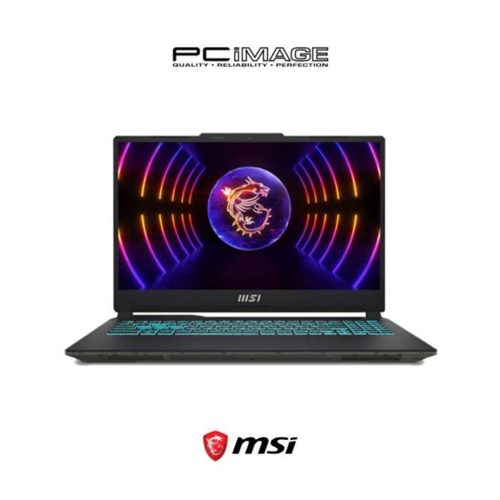 Msi cyborg 15 gaming laptop translucent design