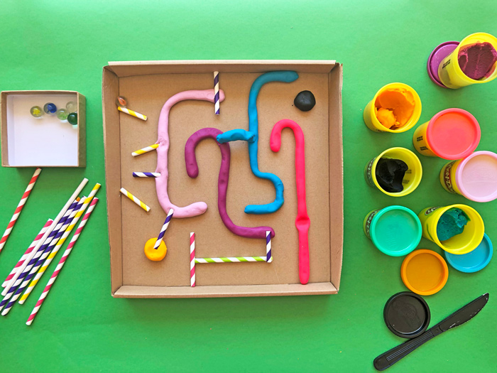 Youtube marble diy table maze