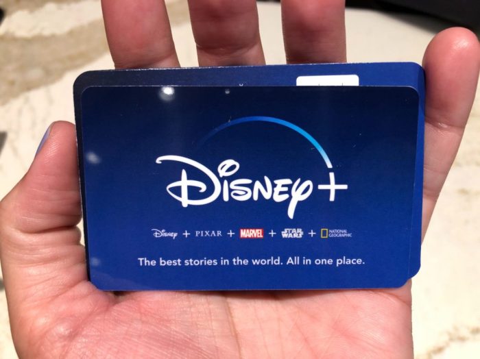 Can you use disney plus subscription card if you already have account