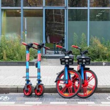 Spin scooter drover ai parking riding nyc