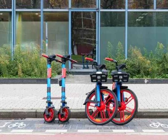 Spin scooter drover ai parking riding nyc