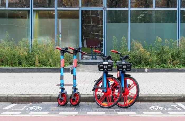 Spin scooter drover ai parking riding nyc