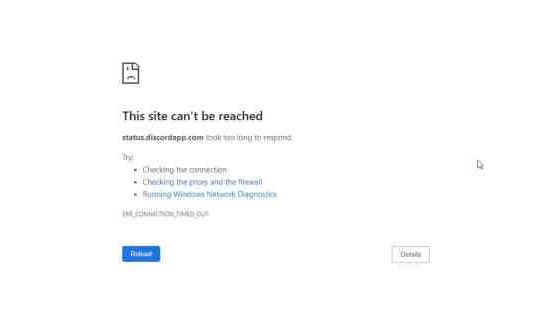 Discord down outage connectivity issues problems