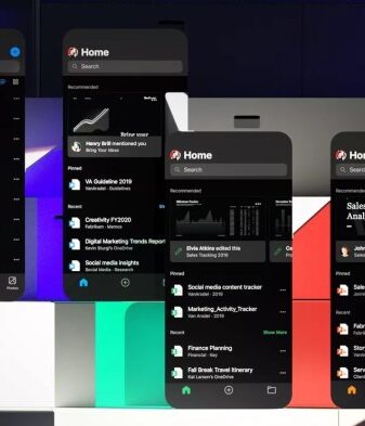 Microsoft fluent design mobile office apps new updates features