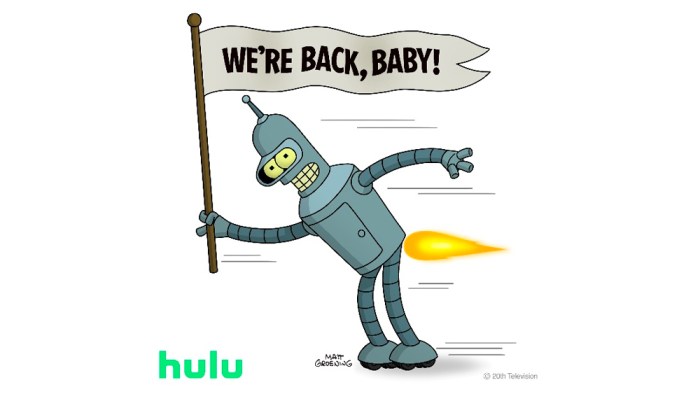 Futurama on hulu cast bendergate and everything to know