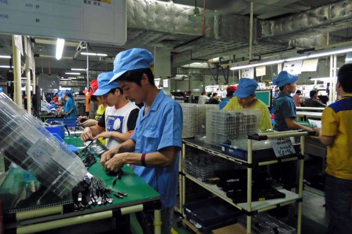 Amazon foxconn worker conditions benefits stripped low wages chinese factory