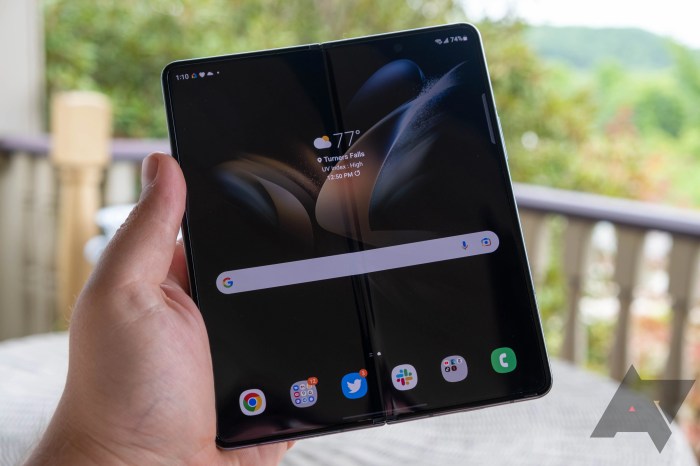 Samsung galaxy z fold 5 doesnt need an s pen slot