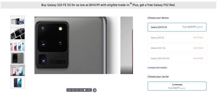 S20 cnn unpacked Samsung shipping galaxy s20 units much five days early