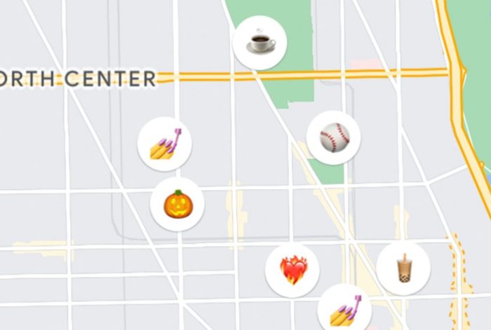 Google maps transit collaborative list emoji reactions