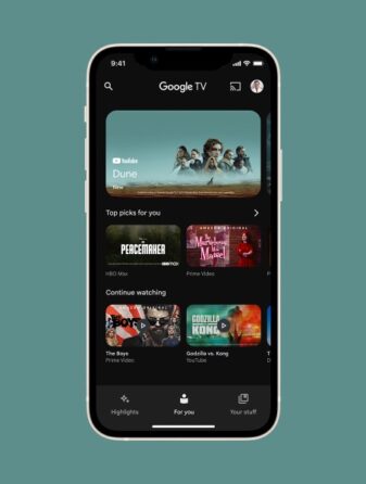 Google tv getting apple tv app