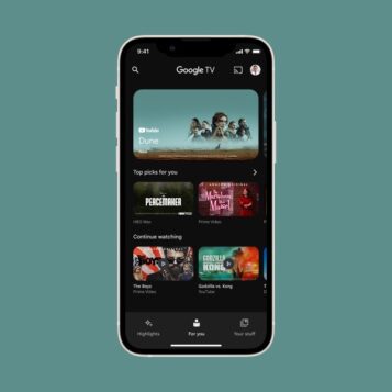 Google tv getting apple tv app