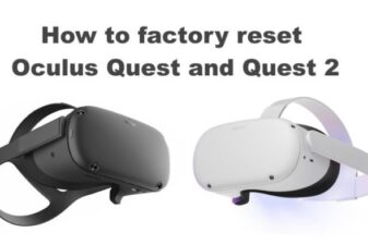 How reset view your oculus quest