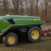 John deere autonomous tractor truck orchard mow ces