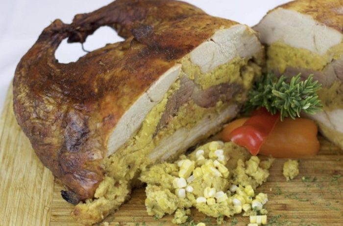 Turducken became ultimate stuffed unless Order a turducken on goldbelly for thanksgiving you wont regret it