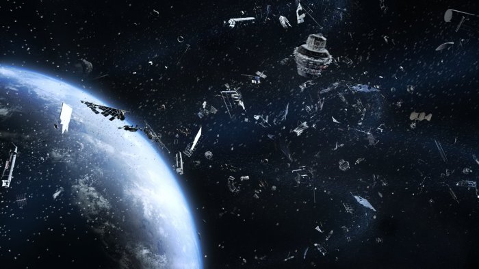 Thats a lot of space junk