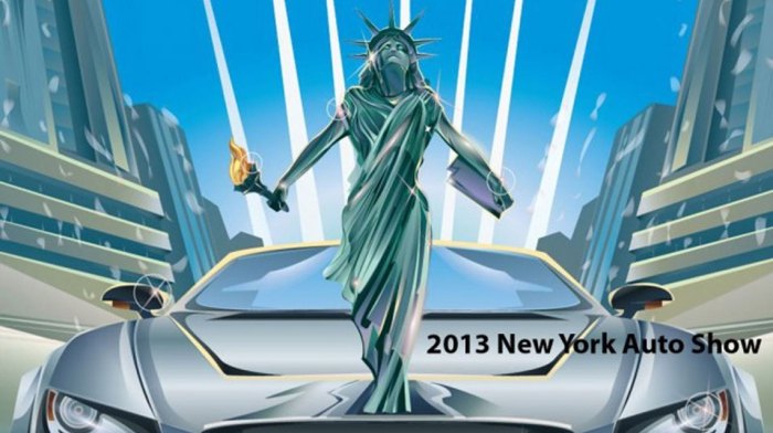 Screens new york auto show photo