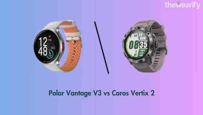 Coros vertix 2s vs garmin forerunner 965 vs polar vantage v3 fitness test