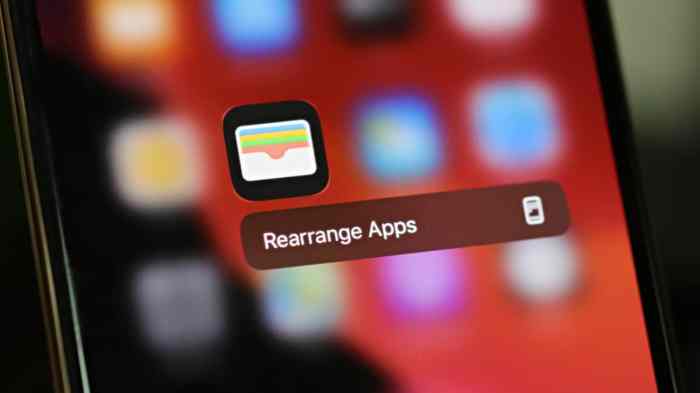 Apple ios 13 apps delete rearrange how to