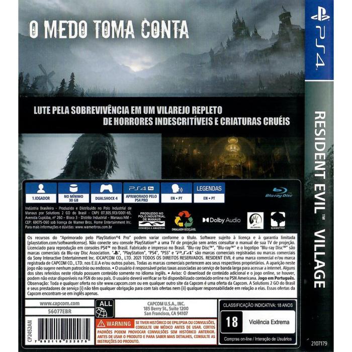 Resident evil village coming ps4 free upgrade digital ps5 version