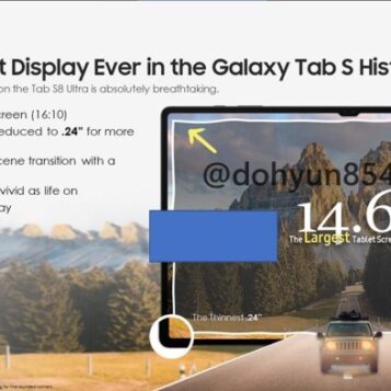 Samsung galaxy tab s8 lineup leaks renders evan blass press release