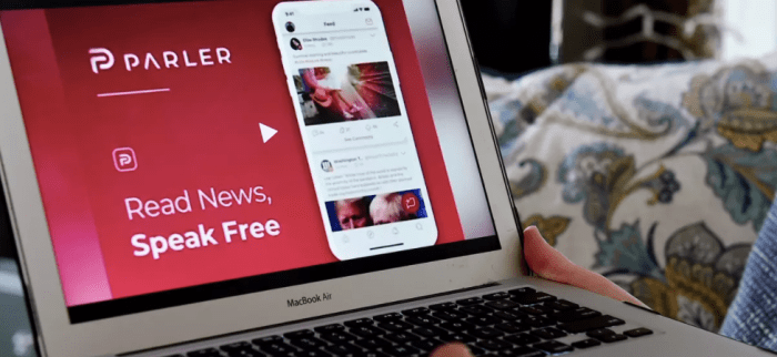 Parler returns online after month long absence heres what you need to know