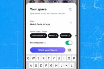Twitter spaces recording option available for everyone