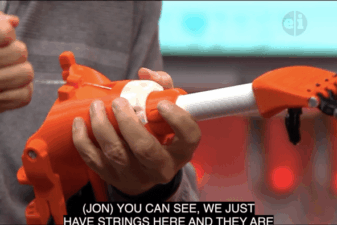 3d printed prosthetics turned into musical instruments