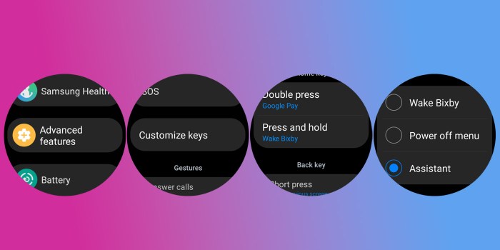 Google assistant galaxy watch 4